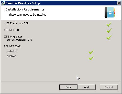 Install using the .msi package